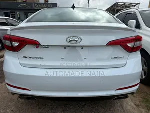 Hyundai Sonata Limited 4dr Sedan (2.4L 4cyl 6A) 2015 White
