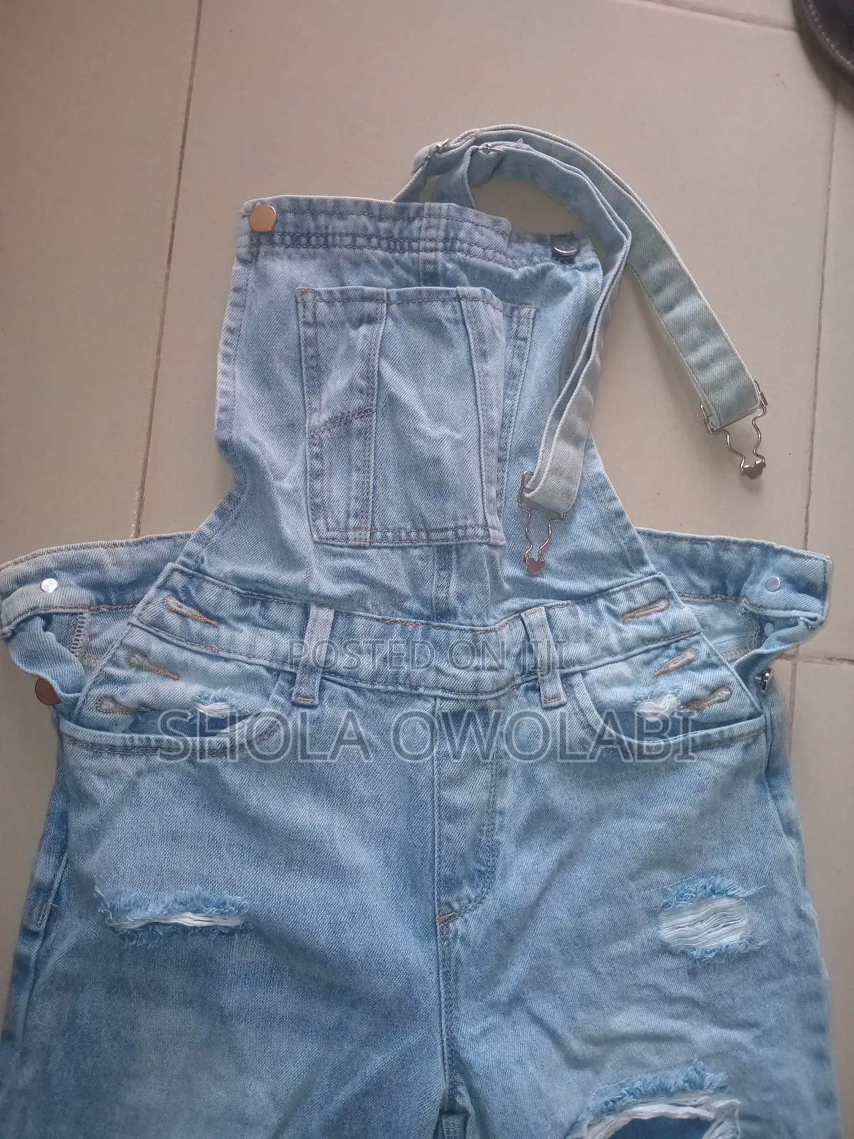 Ripped Trouser Jean