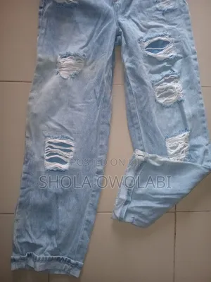 Ripped Trouser Jean