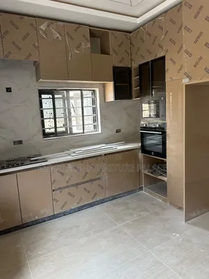 Glossy Wooden Kitchen Cabinets