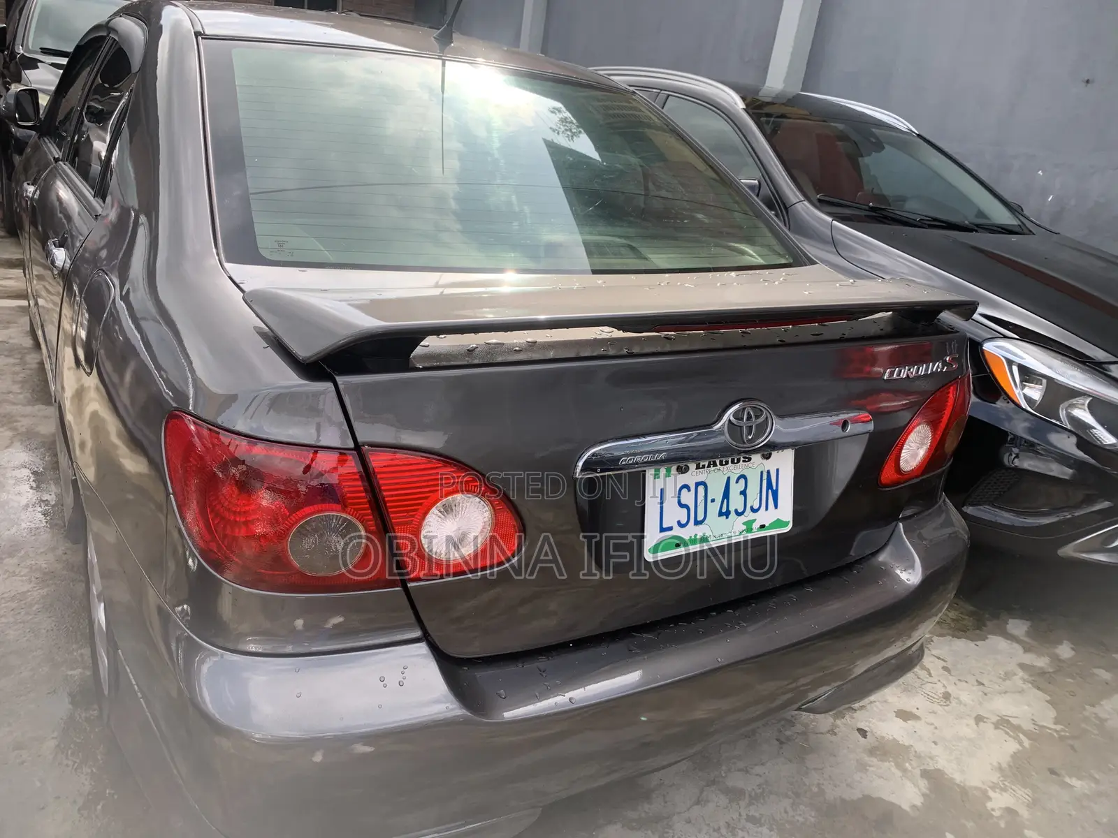 Toyota Corolla S 2007 Gray