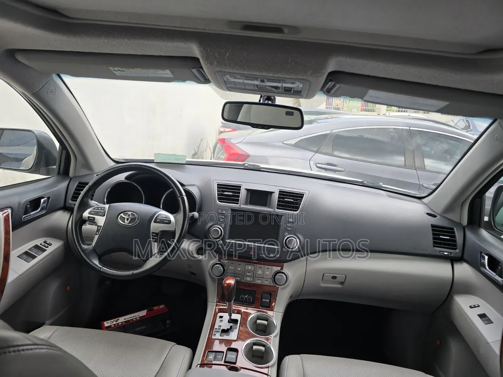Toyota Highlander Limited 2012 Silver