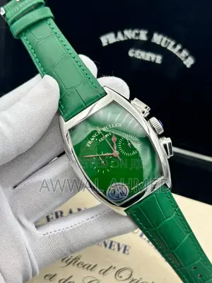 Luxury Frank Muller Leather Strap