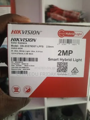 Hikvision Smart Hybrid Light 2mp Indoor Camera