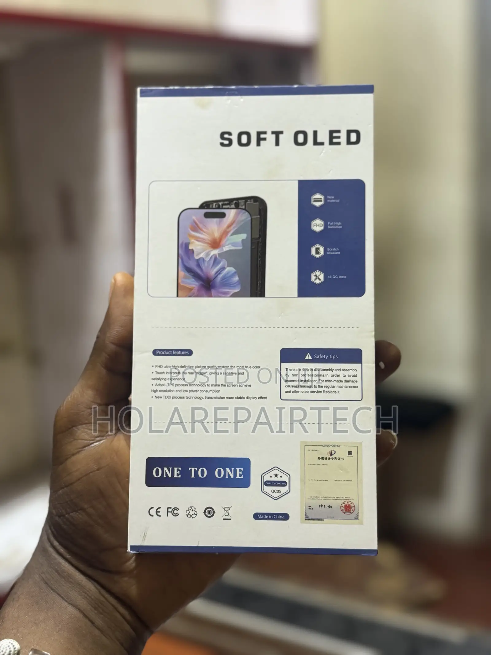 iPhone 12/12pro/12pro Max Soft Oled Original Screen