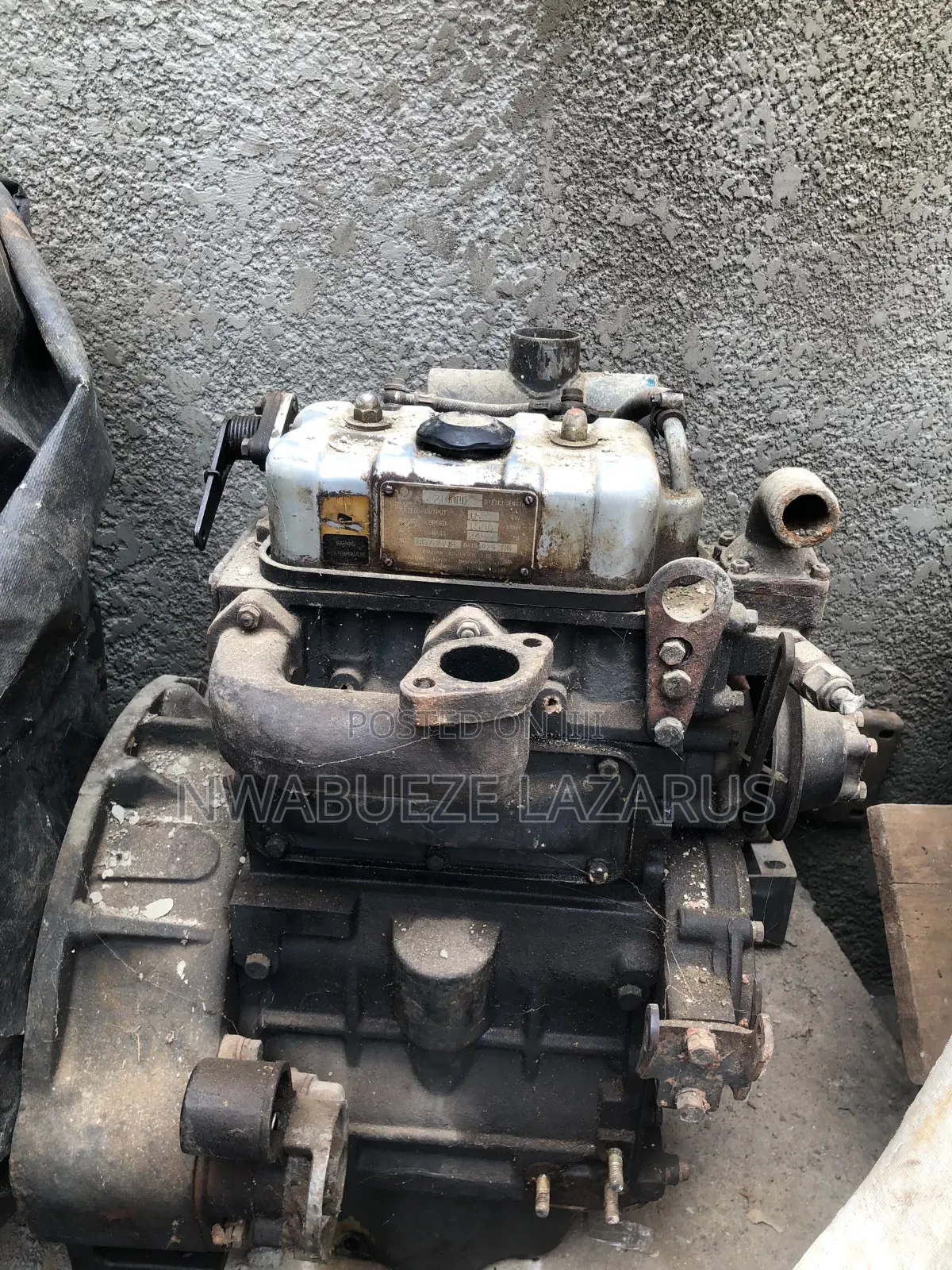 Lister Engine With 2 Injectors