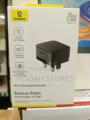 Baseus Palm 20W PD Type-C Fast Charging Wall Charger