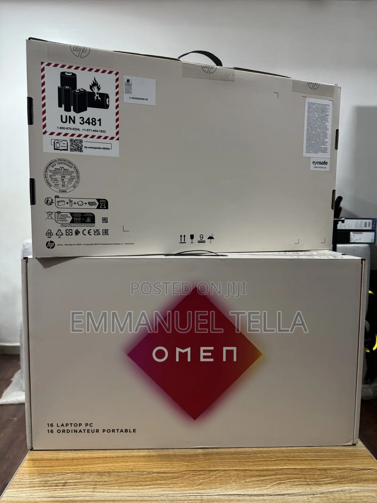 New Laptop HP Omen 16 16GB Intel Core i7 SSD 512GB