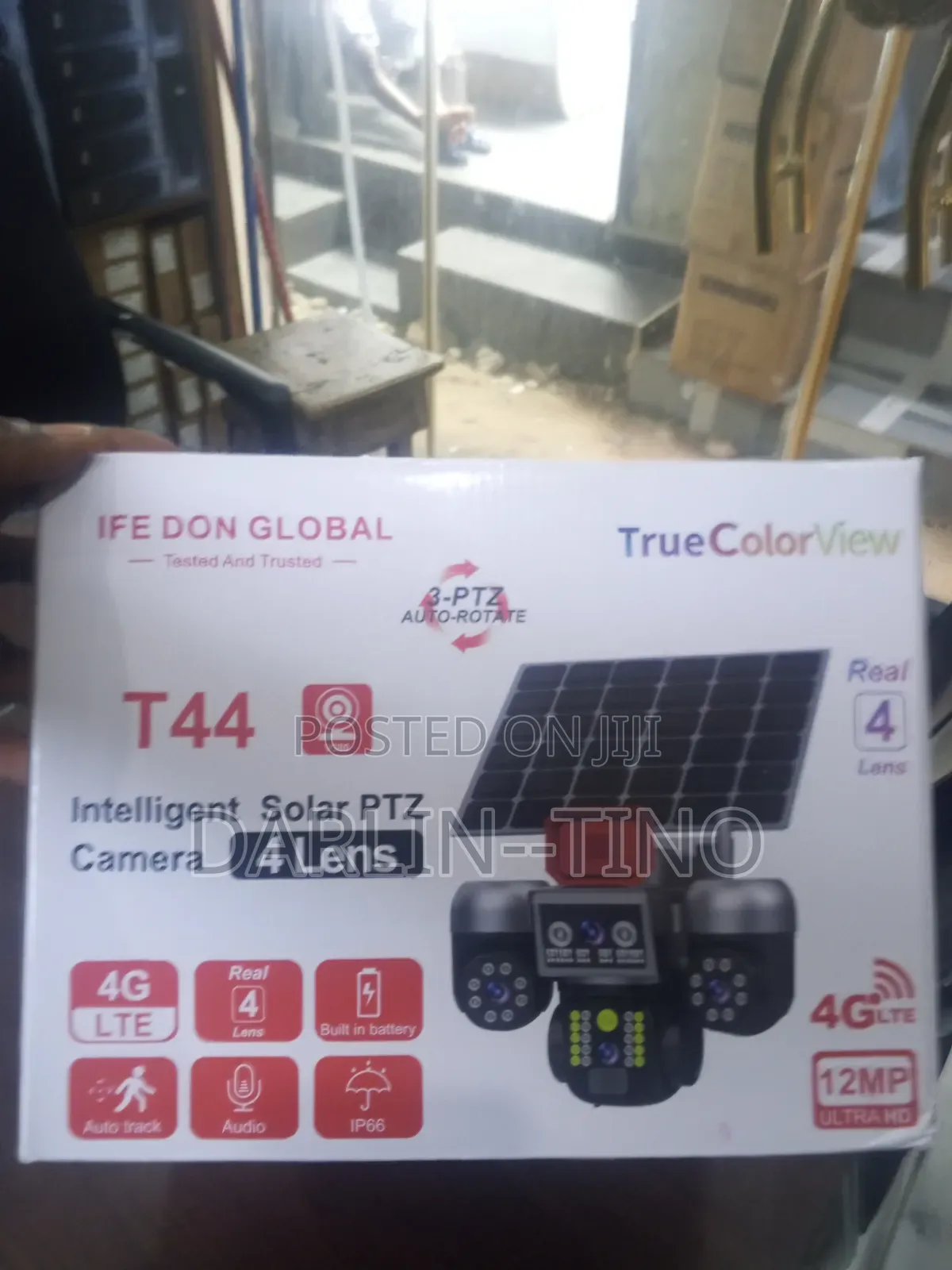 T44 Intelligent Solar PTZ Camera
