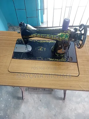 Bright Black Sewing Machine