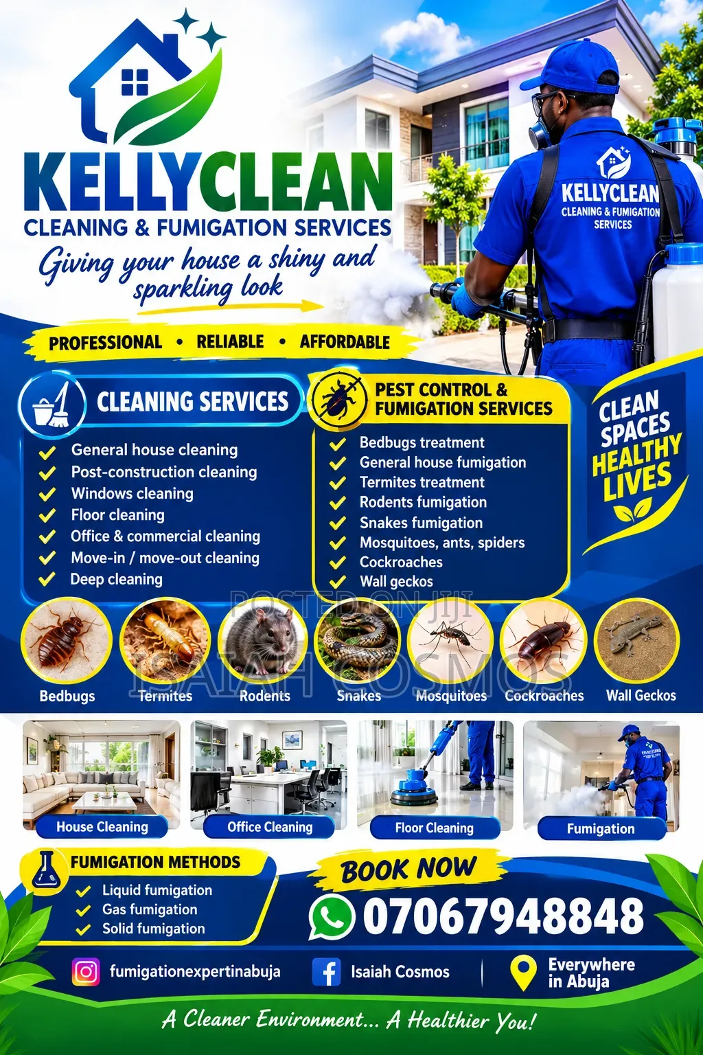 Pests Control Services in Abuja