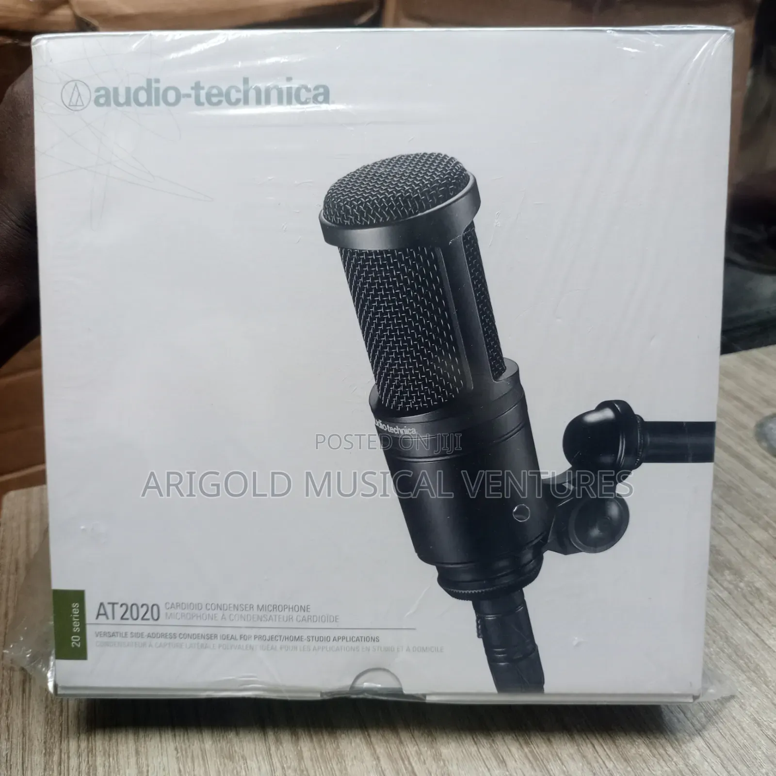 Original Professional Audio Technica Studio Microphone AT2020 