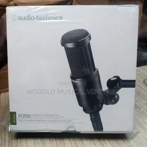 Original Professional Audio Technica Studio Microphone AT2020 