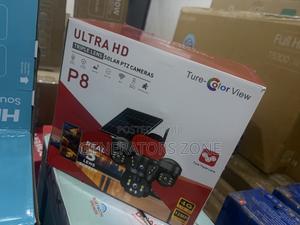 Ture 4K Ultra HD Triple Lens Solar Powered CCTV Camera