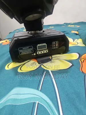 Pro 12 Colors Double Moving Rotatable Stage Light With Laser