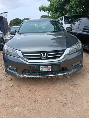 Honda Accord EX-L V-6 4dr Sedan w/Navigation (3.5L 6cyl 6A) 2014 Gray