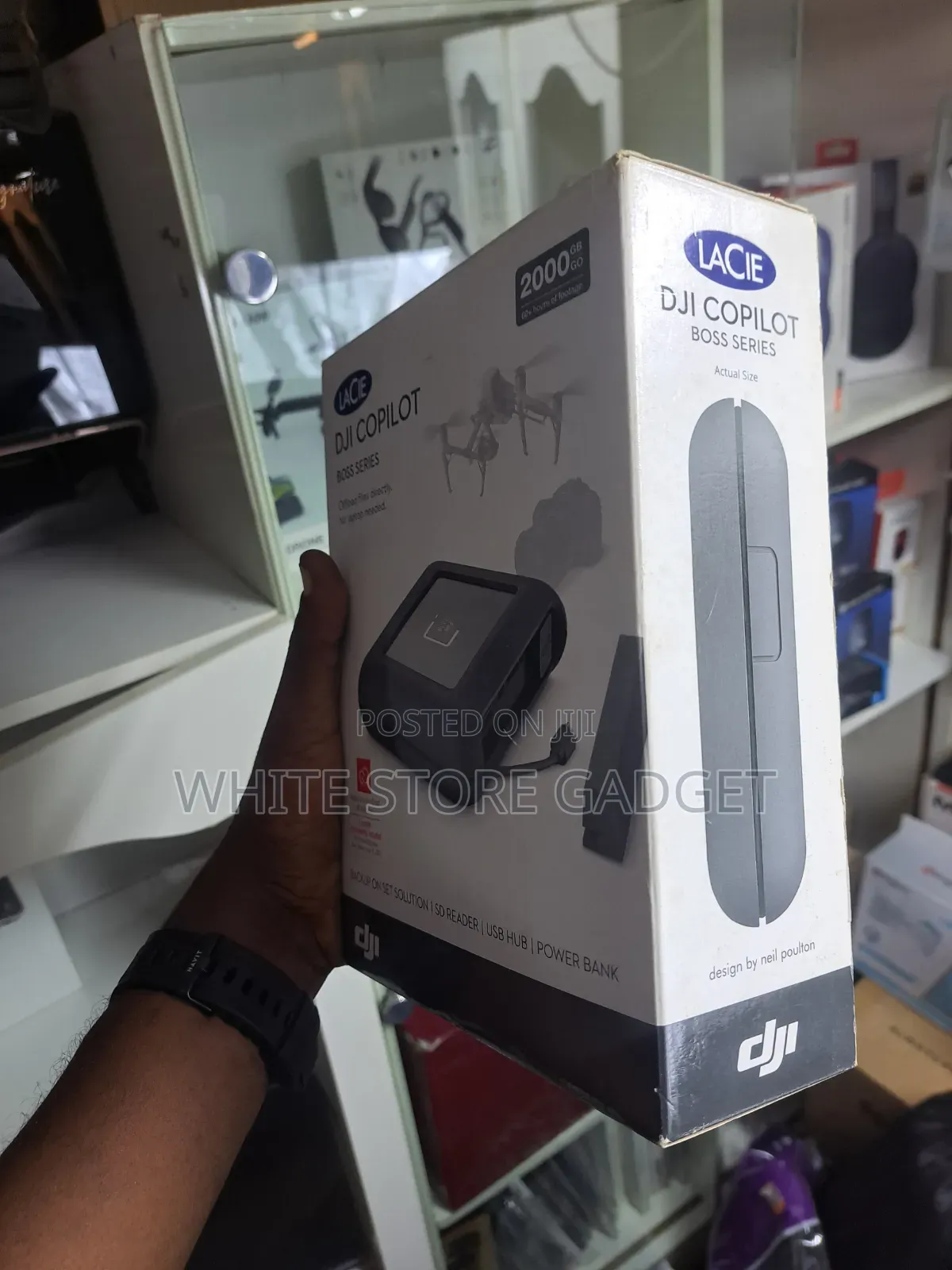 LaCie 2TB DJI Copilot BOSS External Hard Drive
