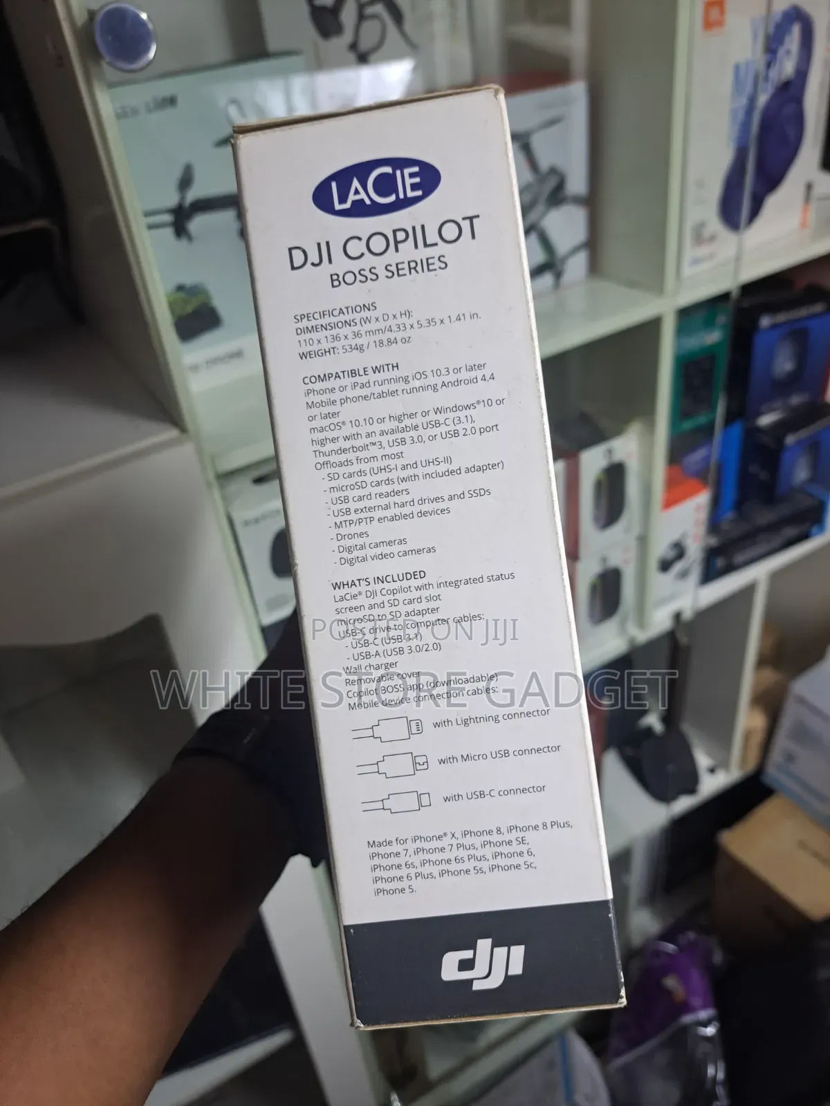 LaCie 2TB DJI Copilot BOSS External Hard Drive