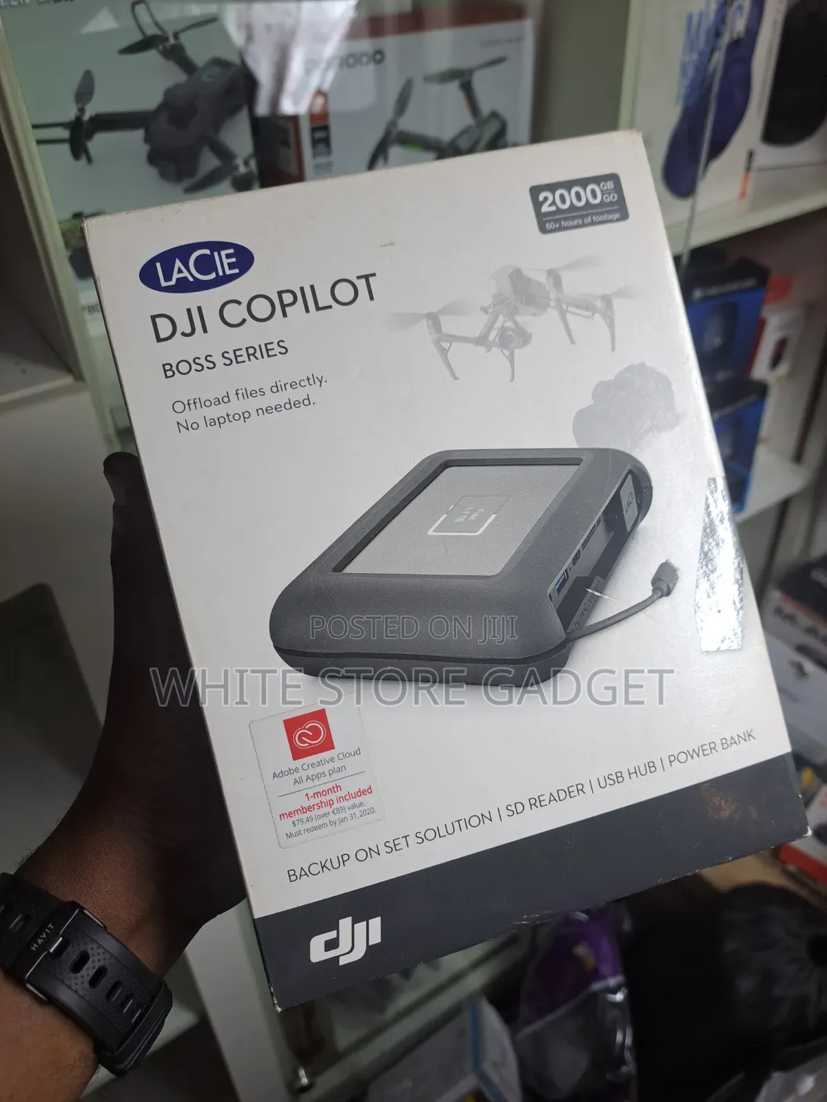 LaCie 2TB DJI Copilot BOSS External Hard Drive