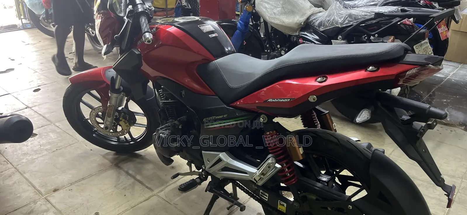 New Motorcycle 2026 Red