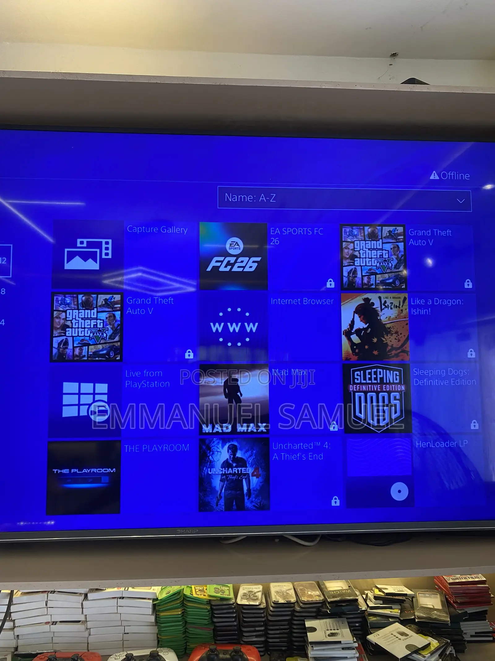 Ps4 Slim Hacked With Games