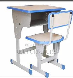 ​Adjustable School Desk and Chair Set for Primary & Secondary Students