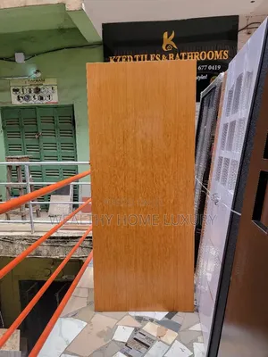 High-Quality HDF Flush Wooden Door for Bedrooms & Offices