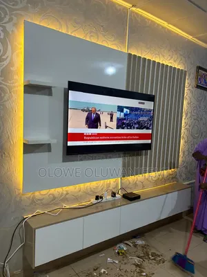 Simple TV Console Unit Design