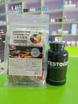 Testogen and Ginseng Five Treasure Tea (Corrects Poor Libido)