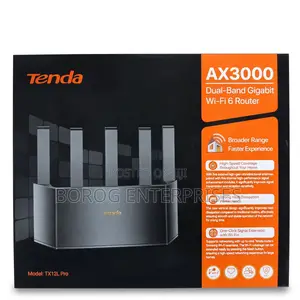 Tenda TX12L Pro AX3000 Dual Band Gigabit Wi-Fi 6 Router