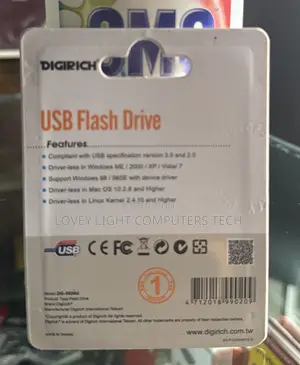 8GB DIGIRISH Sleek Flash Drive
