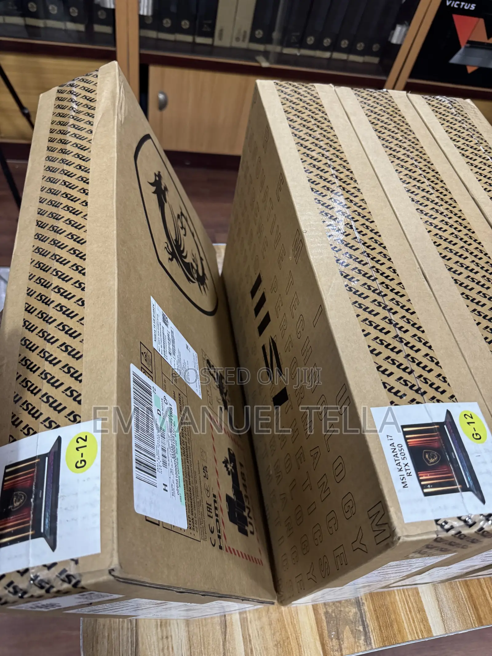 New Laptop MSI Katana 15 16GB Intel Core i7 SSD 512GB