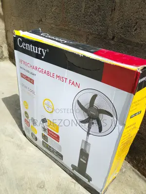 FRC-45K Century Rechargeable Fan With LED Light