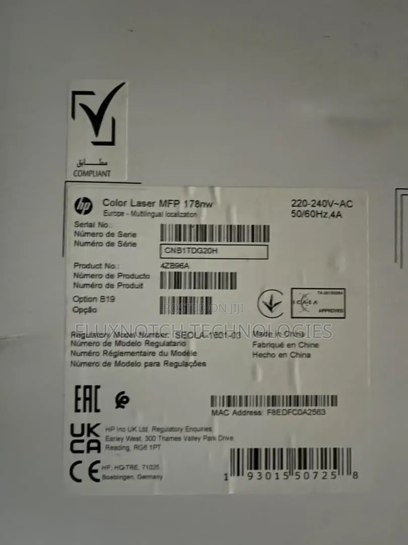 HP Colorleser MFP 178nw