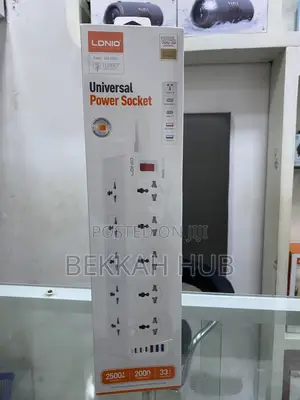 LDNIO Universal Power Socket With USB Fast Charging and 10 Outlet