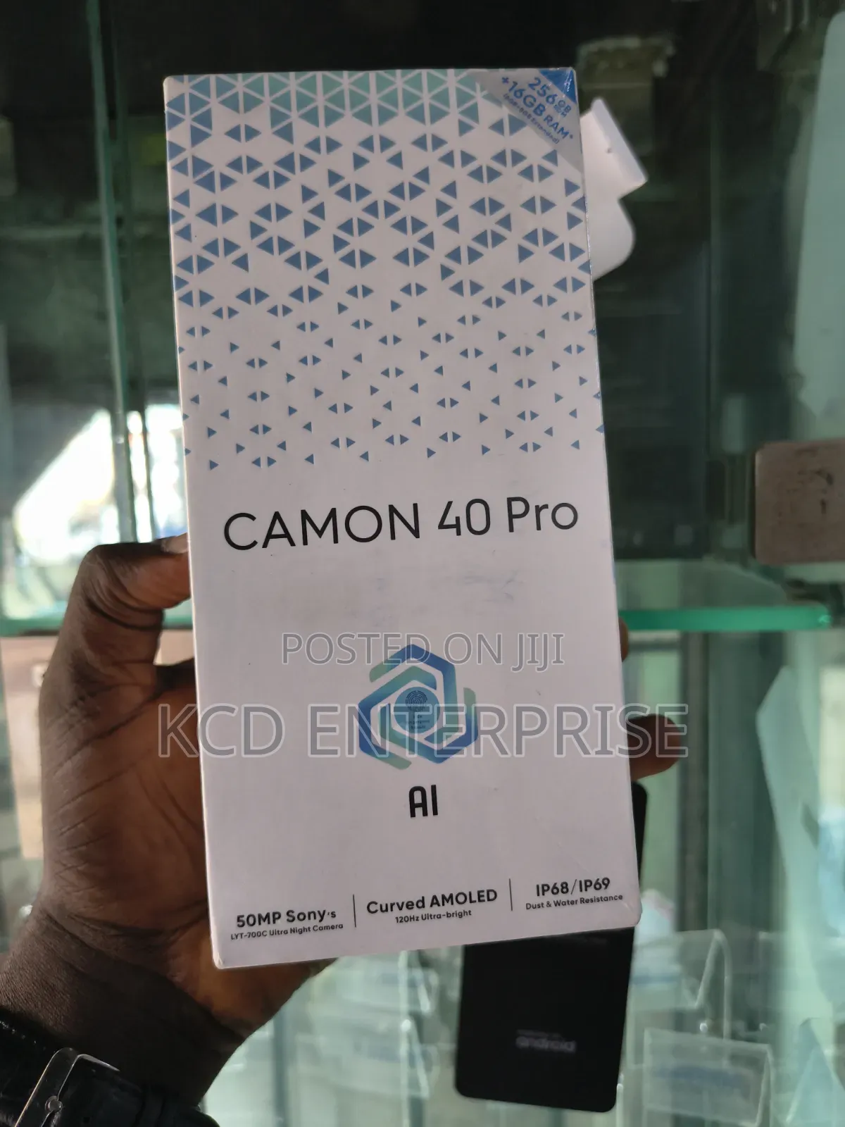 New Tecno Camon 40 Pro 5G 256 GB Blue