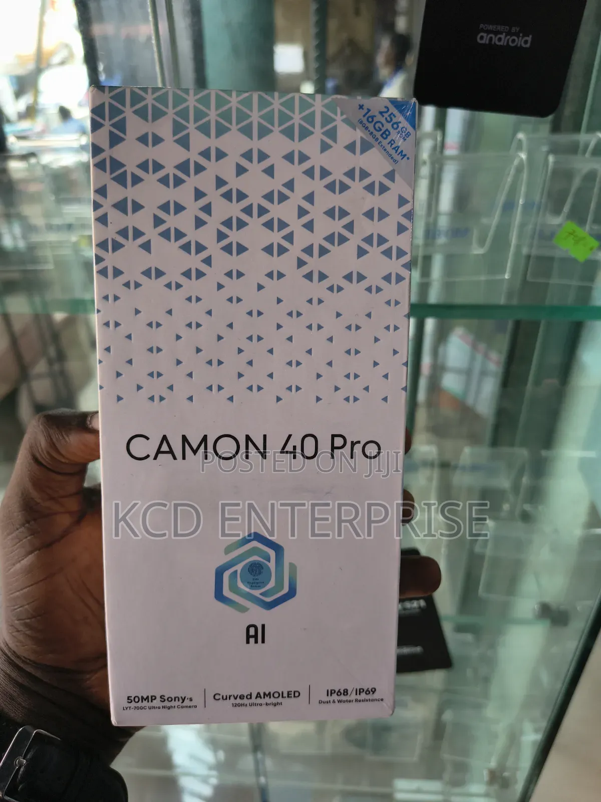 New Tecno Camon 40 Pro 5G 256 GB Blue