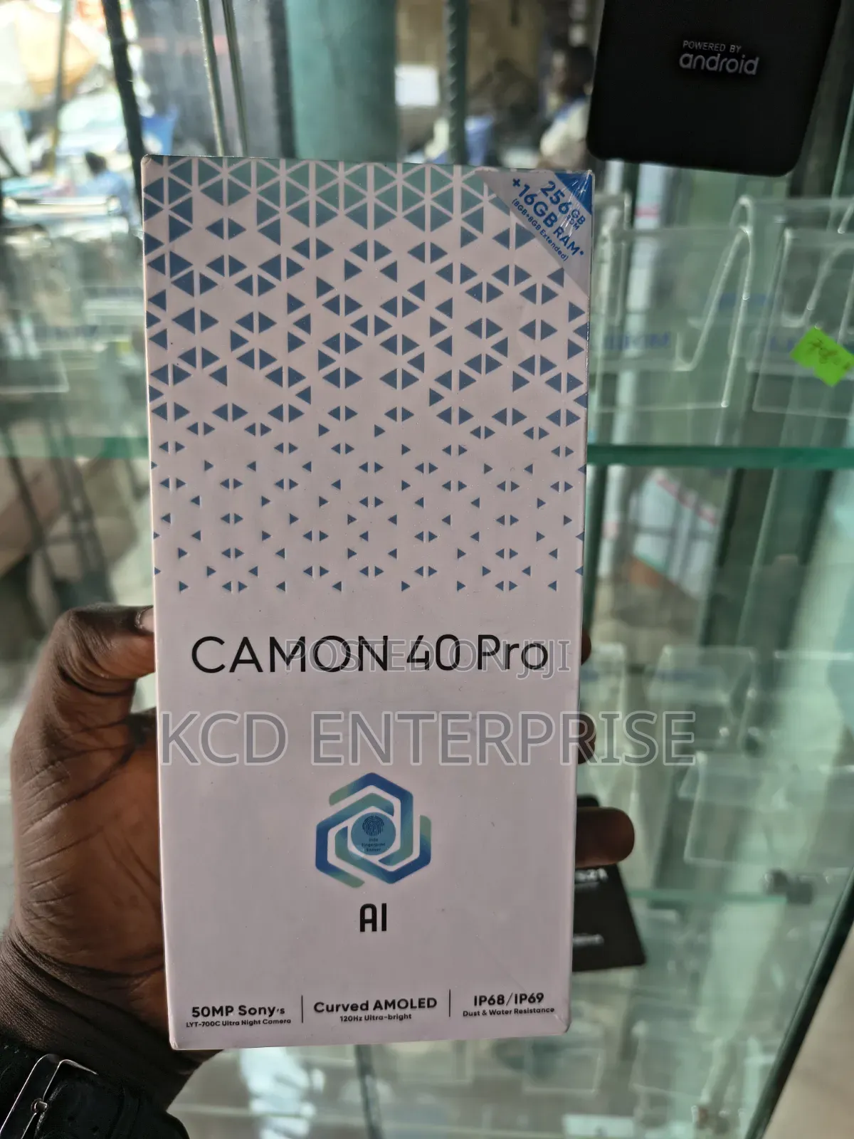 New Tecno Camon 40 Pro 5G 256 GB Blue