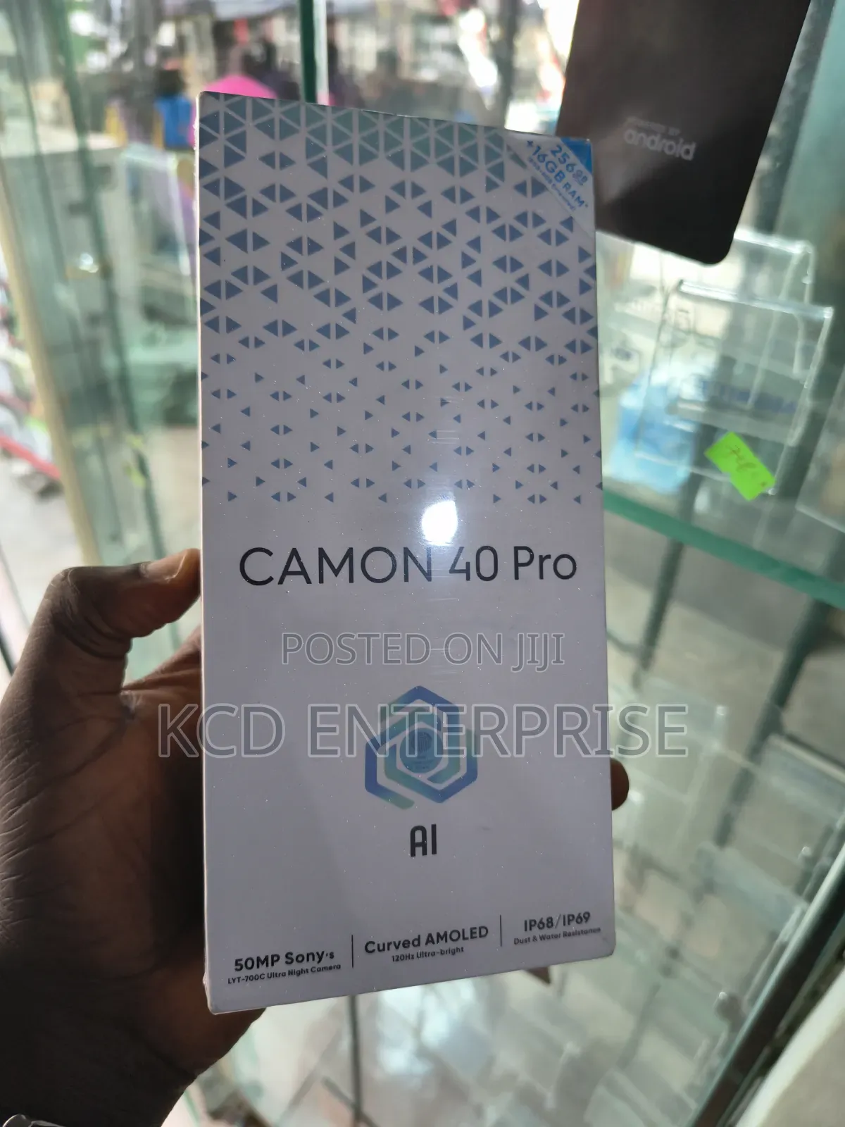 New Tecno Camon 40 Pro 5G 256 GB Blue
