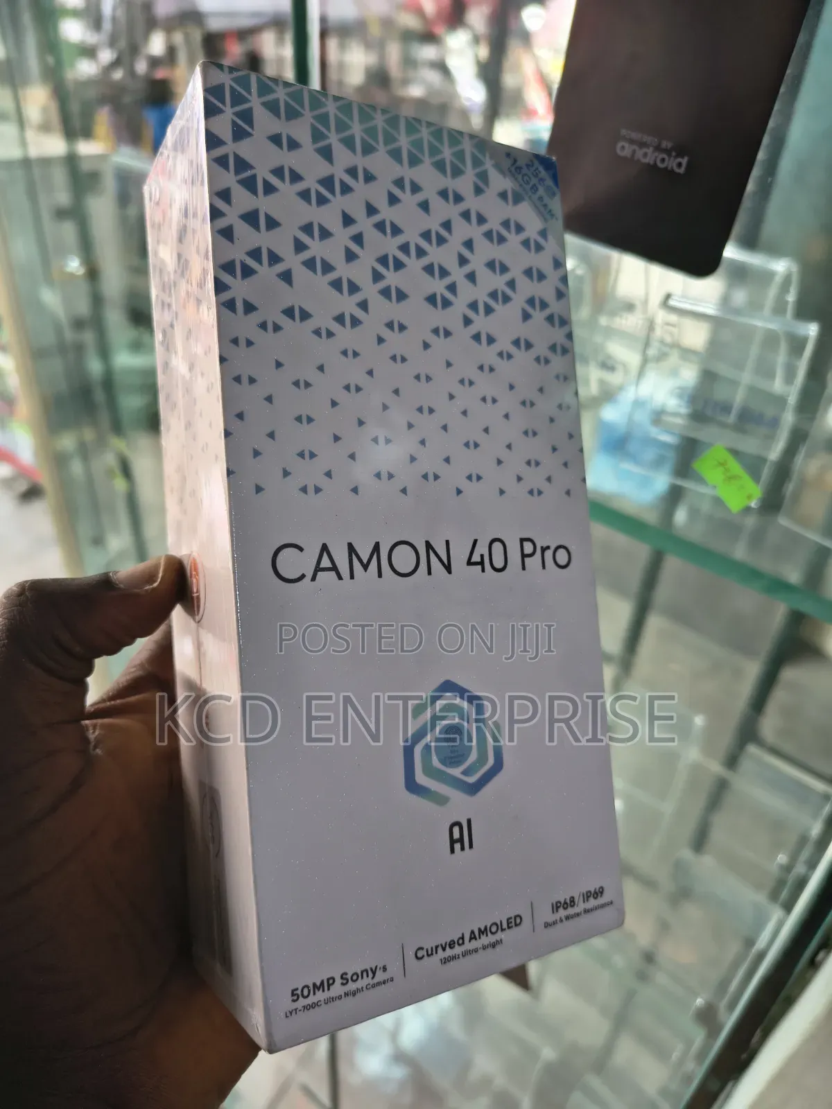 New Tecno Camon 40 Pro 5G 256 GB Blue