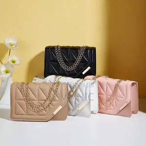 * *ALDO Greenwald Geometric Quilted Handbag*