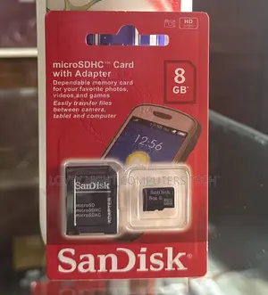 8GB SanDisk Memory Card