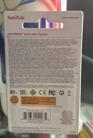 8GB SanDisk Memory Card