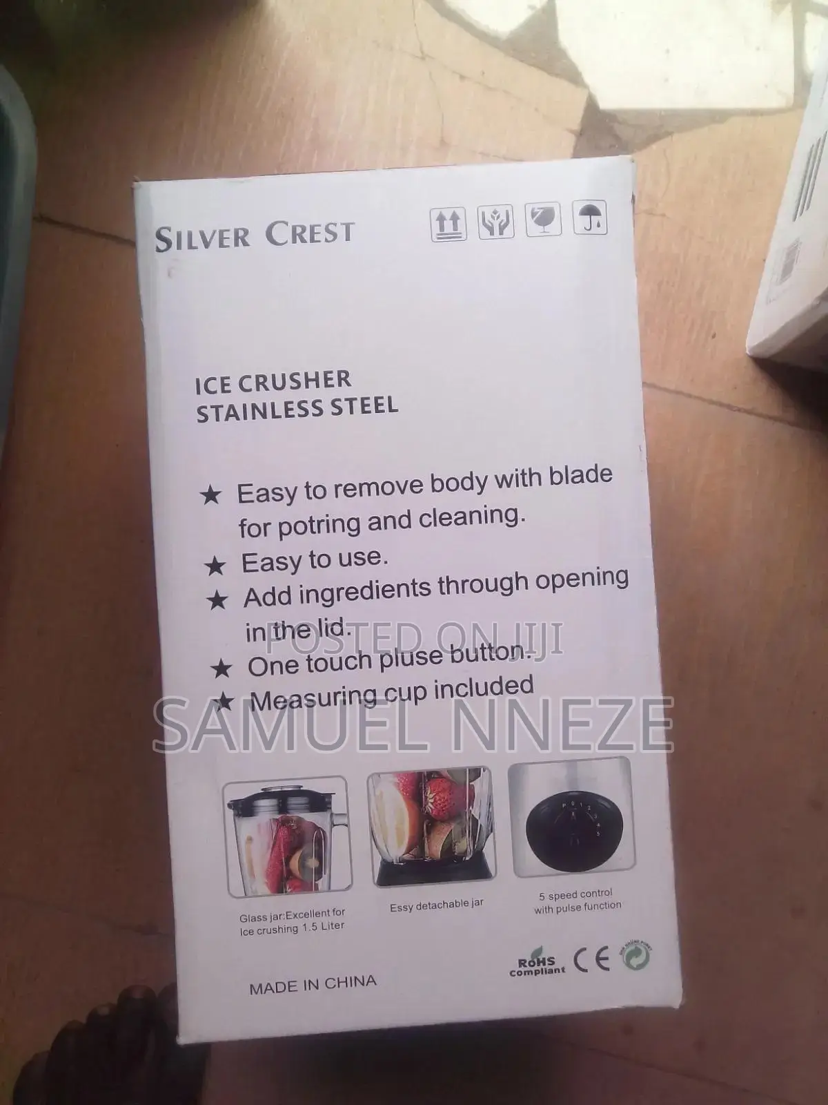 Sliver Crest Blender