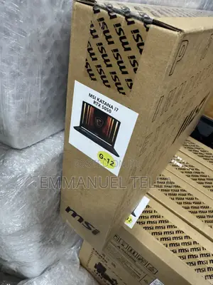 New Laptop MSI Katana 15 16GB Intel Core i7 SSD 512GB