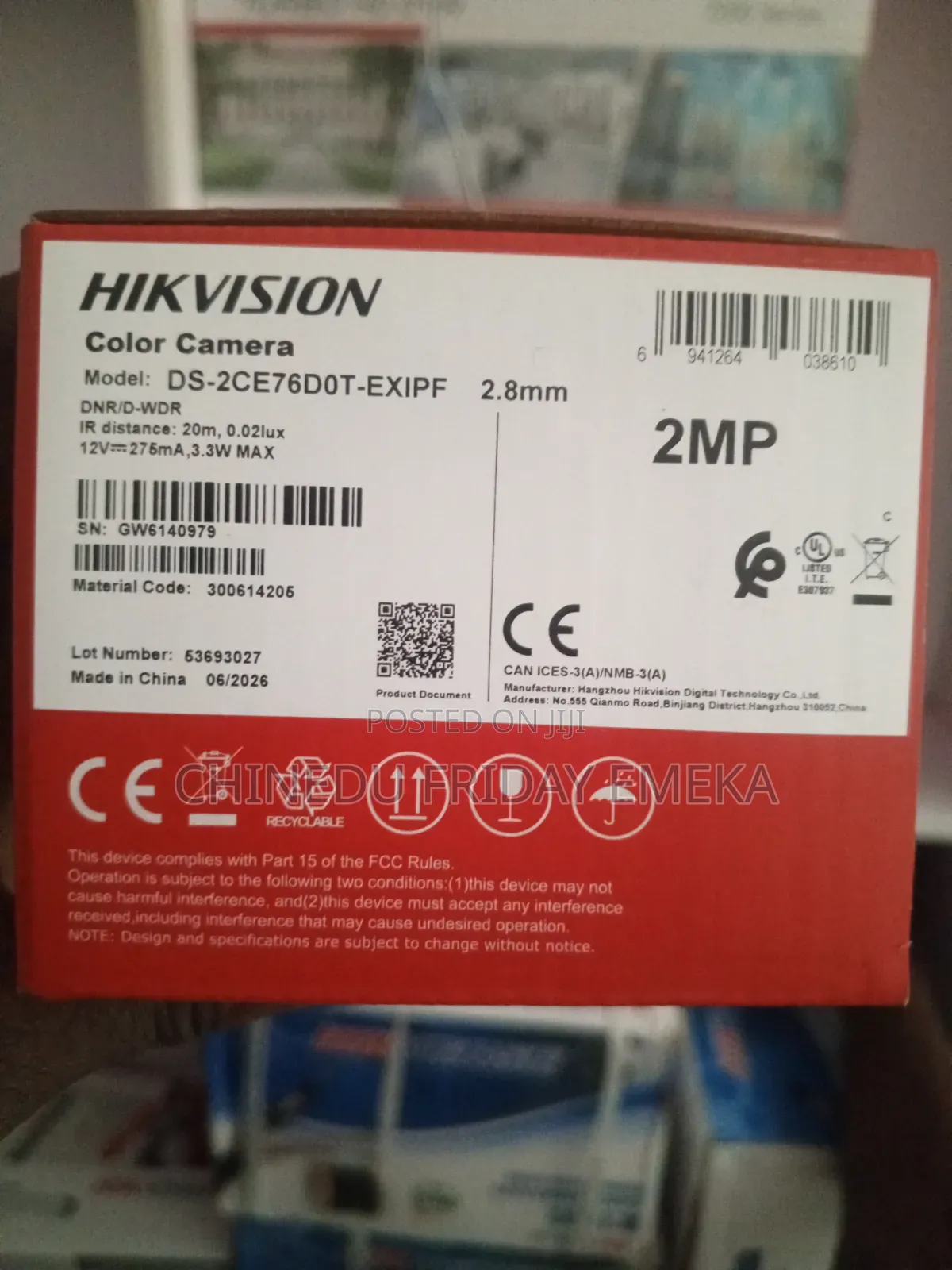 Hikvision 2mp Turbo HD Indoor Camera