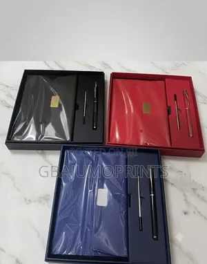 Boxed Notepad and Pen