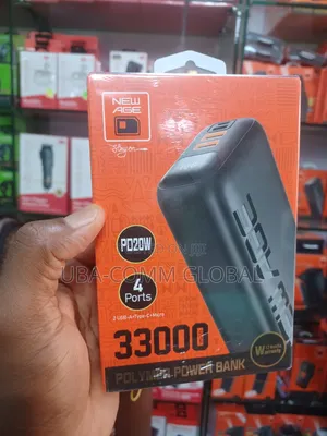 33,000 Mah. New Age Power Bank