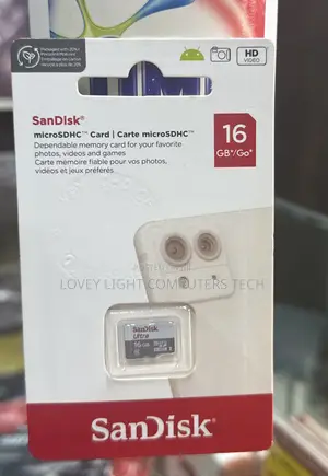 16GB SanDisk Memory Card