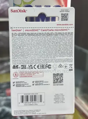 16GB SanDisk Memory Card